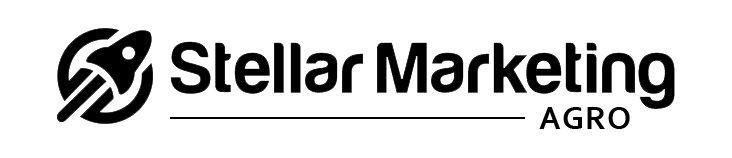 Logo stellar marketing Agro- preta